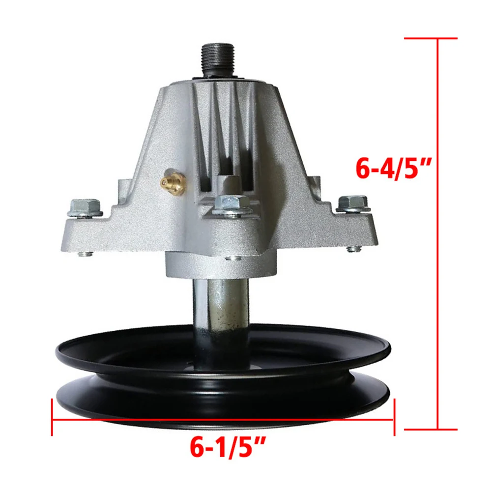 

Lawn Mower Spindle 918-04822 Spindle Assembly For 700 Series 30 Inch And 42 Inch Decks With Pulleys Threaded Bolts Oil Nozzle