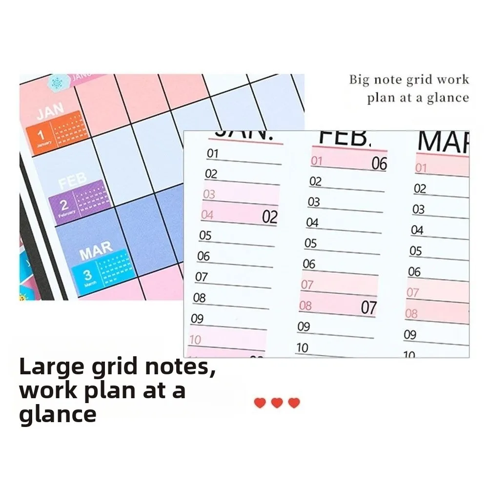 

Large 2026 Calendar Planner Sheet Schedule Sticker Planner Target 365 Days Planner Sheet To Do List Planner Office Supplies