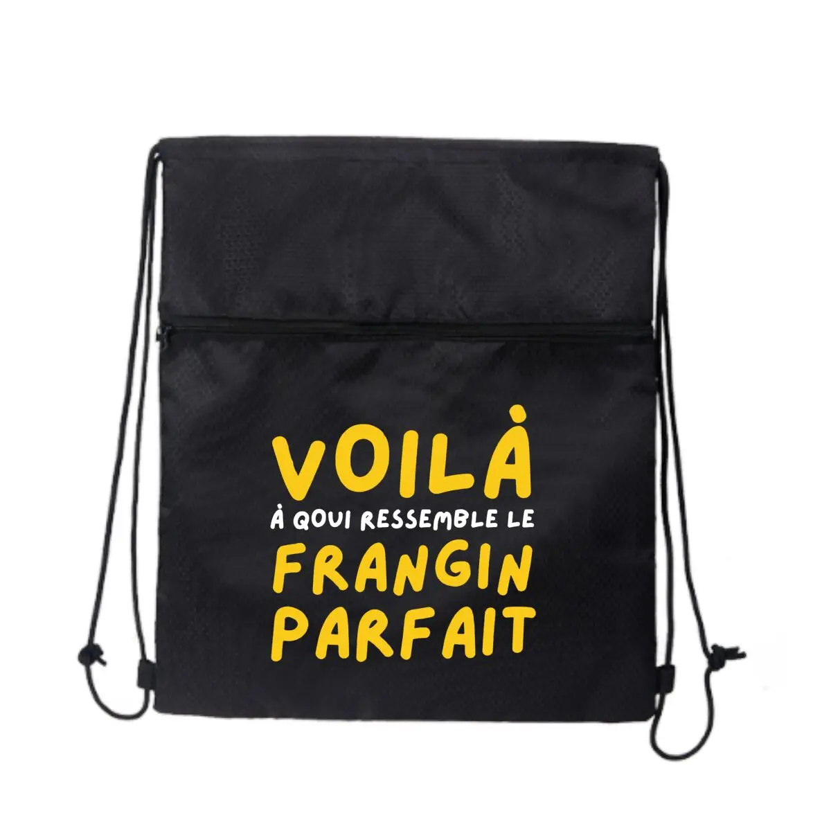 

Черная сумка на молнии Voila Sign Marks Fun Pride на шнурке: идеально подходит для коротких держателей