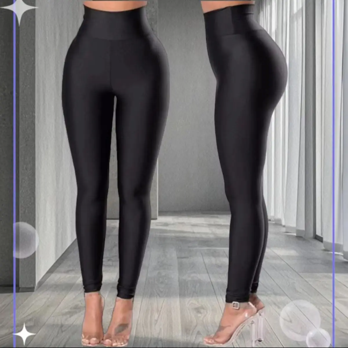 2025, Damen-Yogahose, Hip-Lift, dünn, hohe Stretch-Hose, elastische Taille, Sport, nahtlos, Laufen, Fitness, knöchellange Leggings