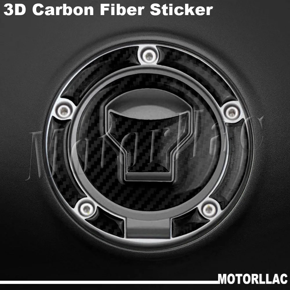 

For Honda CMX 500 1100 Rebel CB 125r 500F/X 650R/F Hornet 750 3D Motorcycle Carbon Fiber Fuel Tank Cap Sticker Decal Accessories