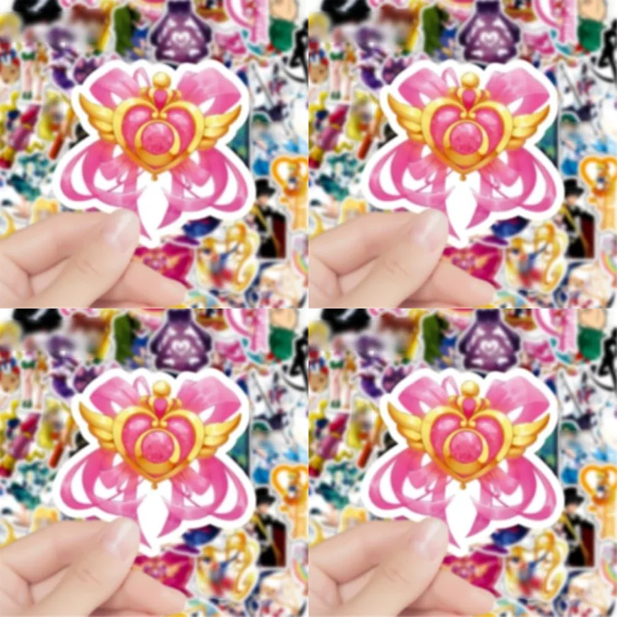 

100PCs Cartoon Vinyl Waterproof Stickers for Laptop Hydro Flask Water Bottle Phone Accessories and Party Decorations Ideal for