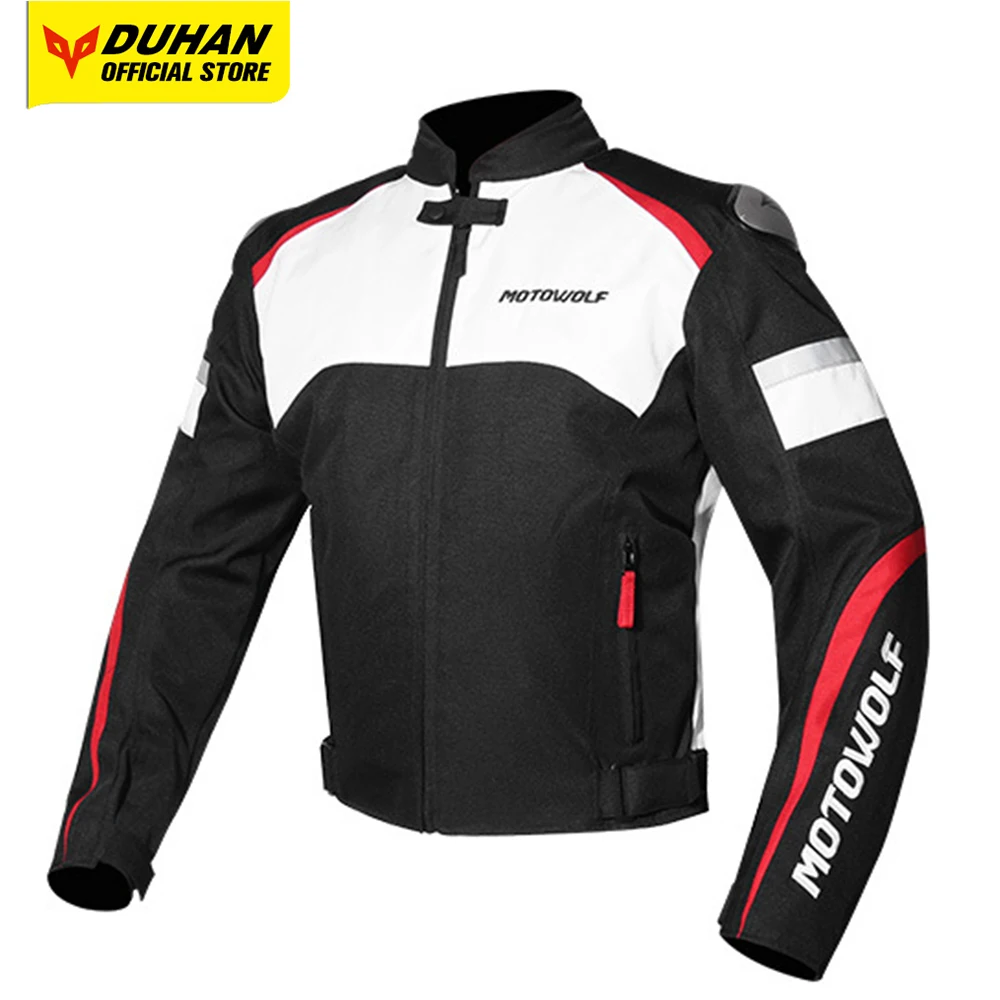 Windproof Motorcycle Jacket Wear-resistant And Anti Fall Men's Motocross Jacket Winter Warm Moto Riding Clothes