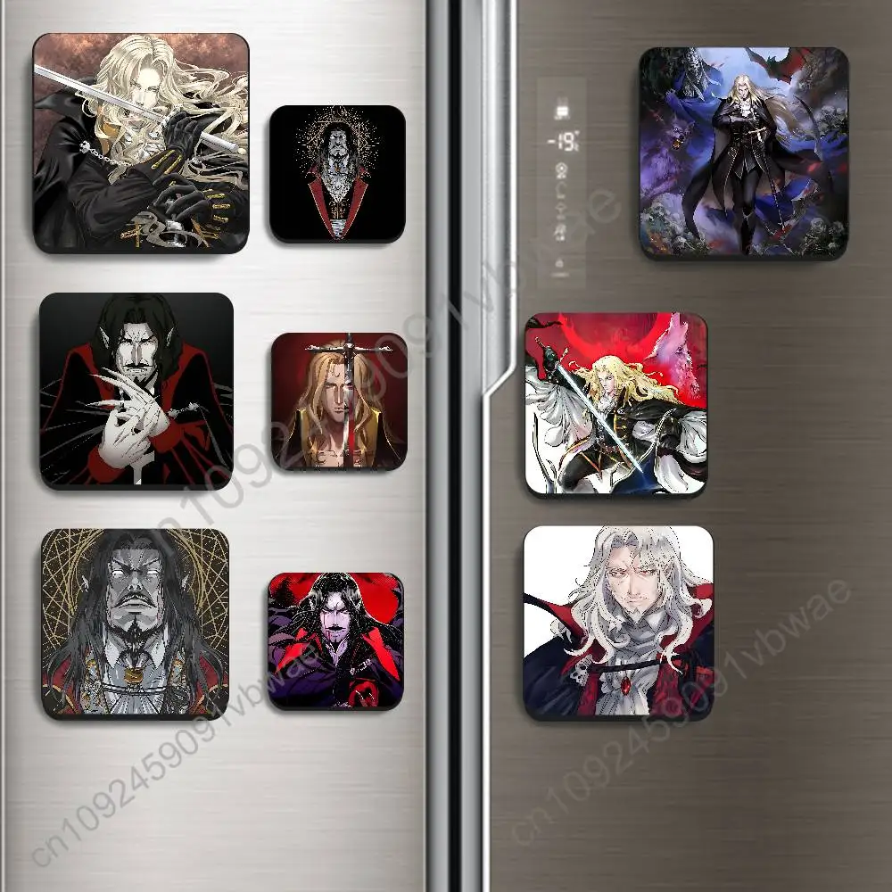 

game Dracula Alucard Castlevania Magnetic Fridge Magnets - No Falling Off, Fit for Refrigerators, All Metal Surfaces,Home Decor