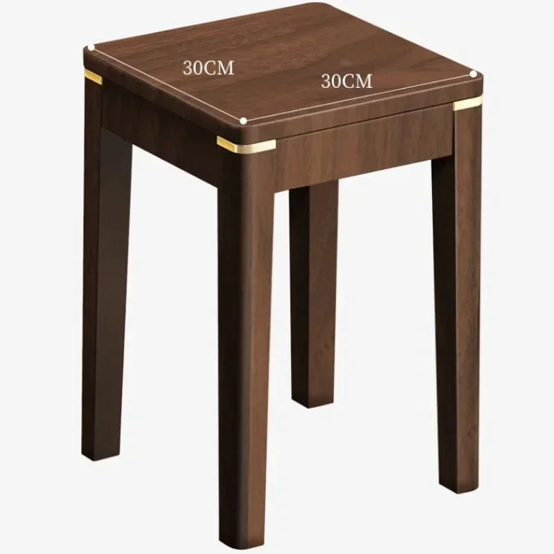 Decorative Wooden Stool Dining Chair Multifunctional Portable Benches Small Furniture Kitchen Meble Ogrodowe Chairs Luxury