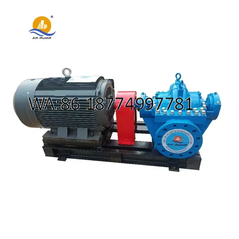 custom Wholesale Large Capacity 10000 M3/h Split Case Double Suction Water Pump Factory China