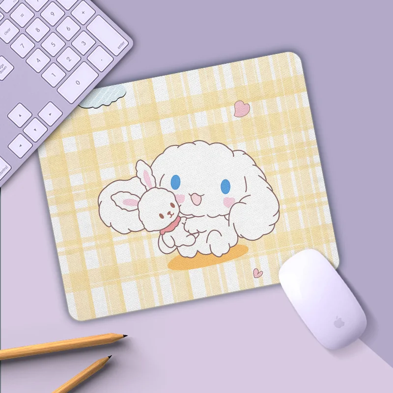 

Kawaii Sanrio Cinnamoroll Mouse Pad Cartoon Anime Student Table Pad Portable Anti Slip Office Computer Game Mouse Pad Girl Gifts