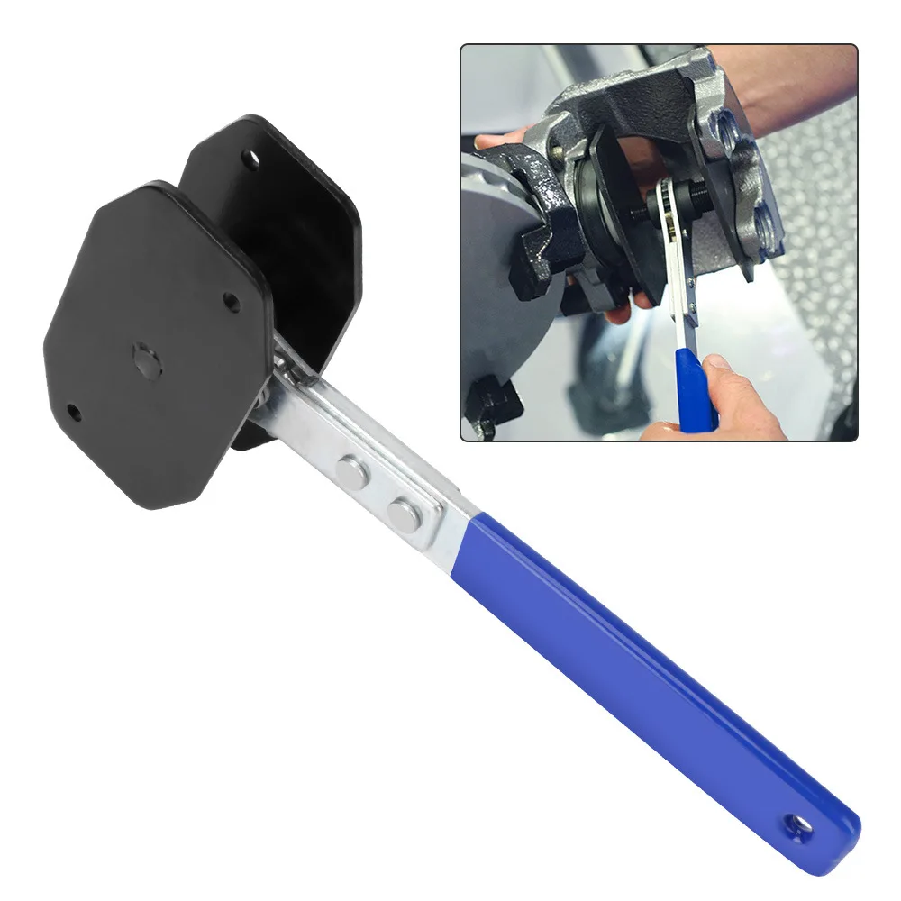 Brake Caliper Compression Tool with 360° Rotating Ratchet Professional Caliper Piston Compressor Tool Brake Pad Spreader