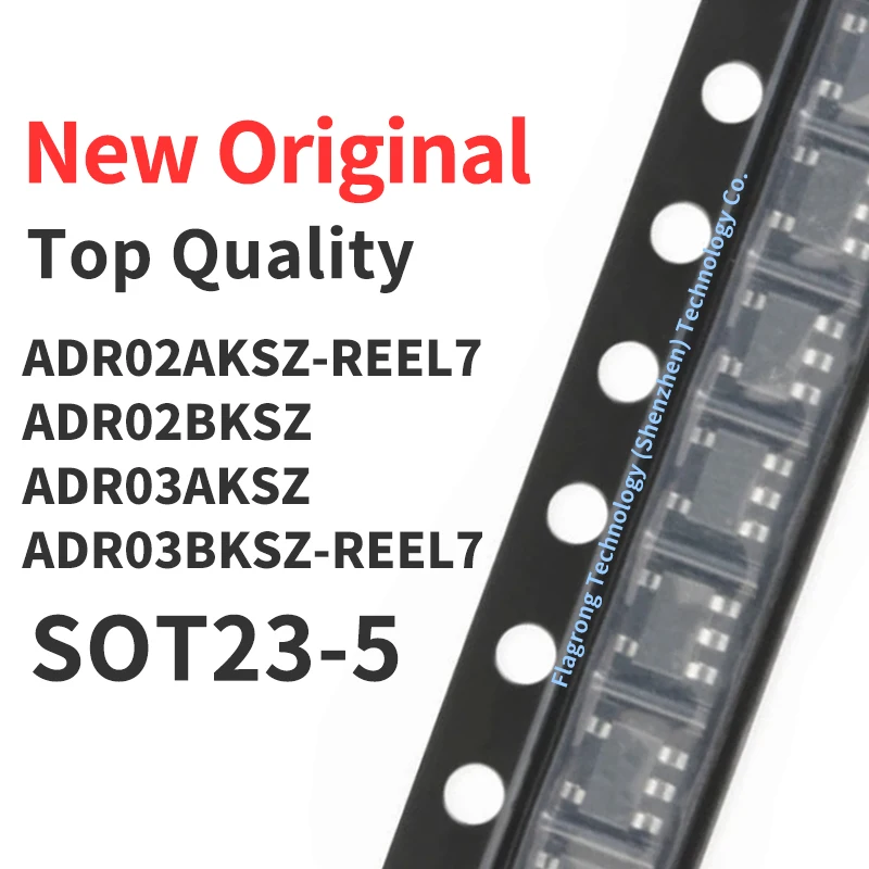 1 Piece ADR02AKSZ-REEL7 ADR02BKSZ ADR03AKSZ -REEL7 ADR03BKSZ-REEL7 Silkscreen R1G R1H R1J R1K SC70-5 Chip IC New Original