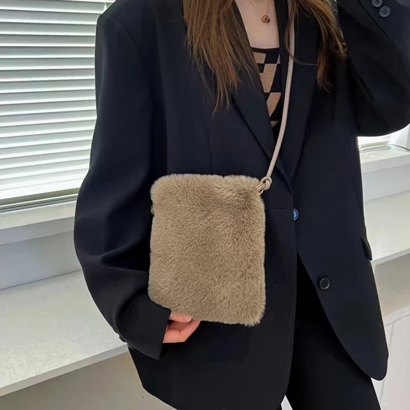 

Velvet Crossbody Bags for Woman Shoulder Bag Lightweight Phone Bag Purse and Handbags Designer Bags Сумка Женская Bolsos Mujer