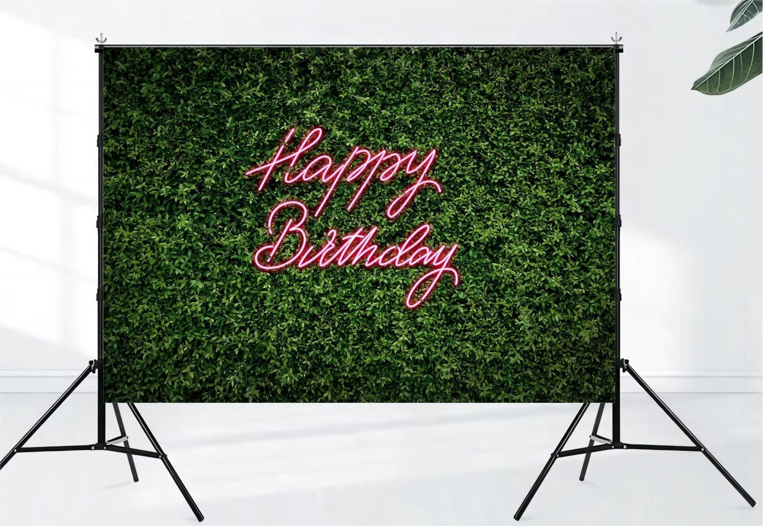 Happy Birthday, Green Leaves, Grass Leaves, Countryside, Spring Plants, High Nature, Pink Women's Background, Birthday Party