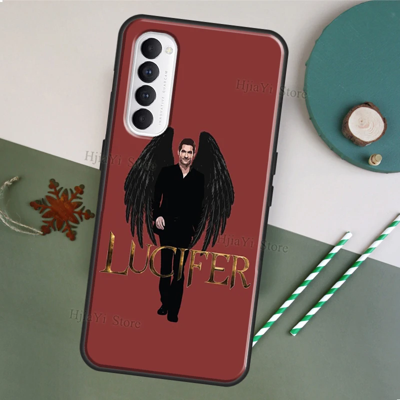 American TV Series Lucifer For OPPO F5 F7 A52 A72 A1K A5S A15 A83 A91 A31 A53 A9 A5 2020 Reno 4 Pro 2Z Phone Cover