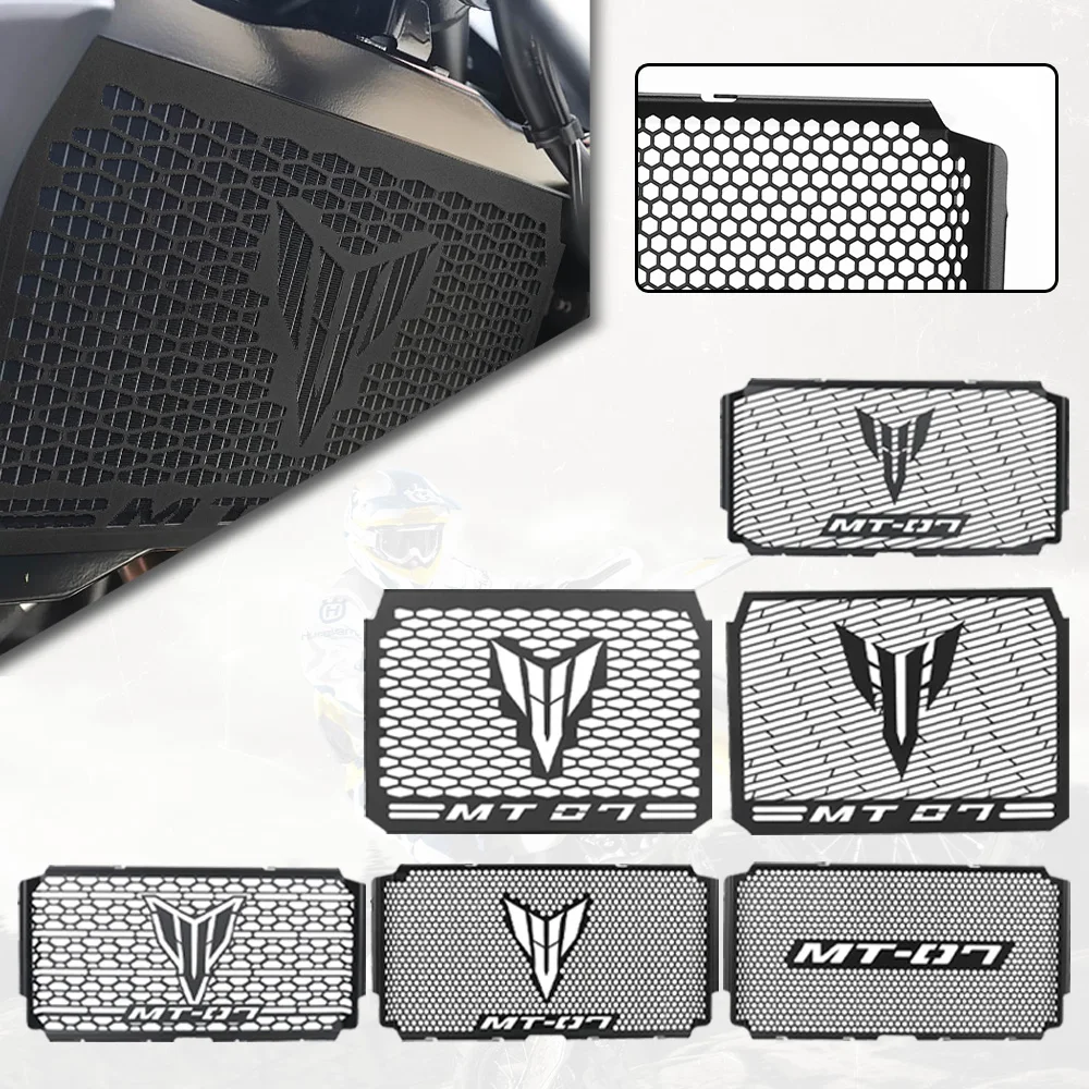 

MT07 2025 2026 2027 For YAMAHA MT07 MT-07 MT FZ 07 2017-2022 2023 Motorcycle Accessories Radiator Grille Cover Guard Protection