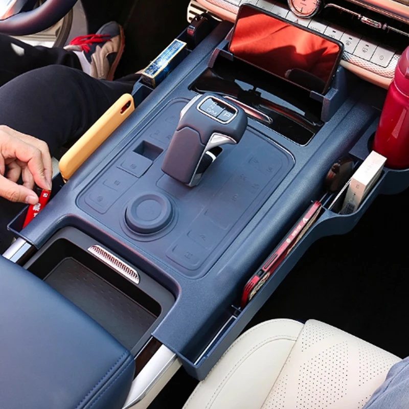 

For GWM Cannon Alpha P500 2025 Central Control Gear Dust Pad Gear Button Switch Protection Interior Specific Accessories