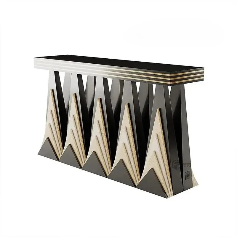 

X-S light luxury villa large flat solid wood creative high-end artistic storage
