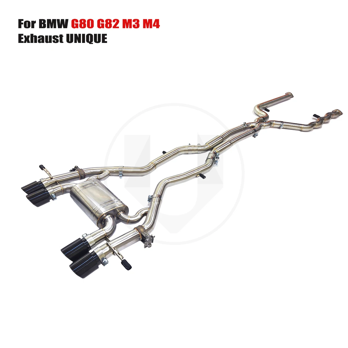 

UNIQUE For 2021+ Bmw g80 g82 m3 m4 s58 3.0T performance valve exhaust system ss304 exhaust muffler