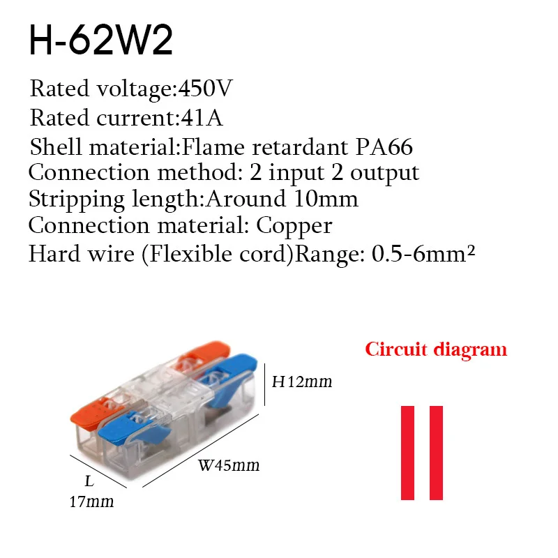 Wire Connectors, Electric Push-in Terminal Blocks