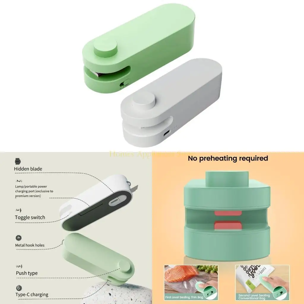 D0AB Tragbare Küchenbedarf Vakuumdichtungsmaschine Vollautomatisch trocken und nasse Lebensmittelkonservierungsmaschine