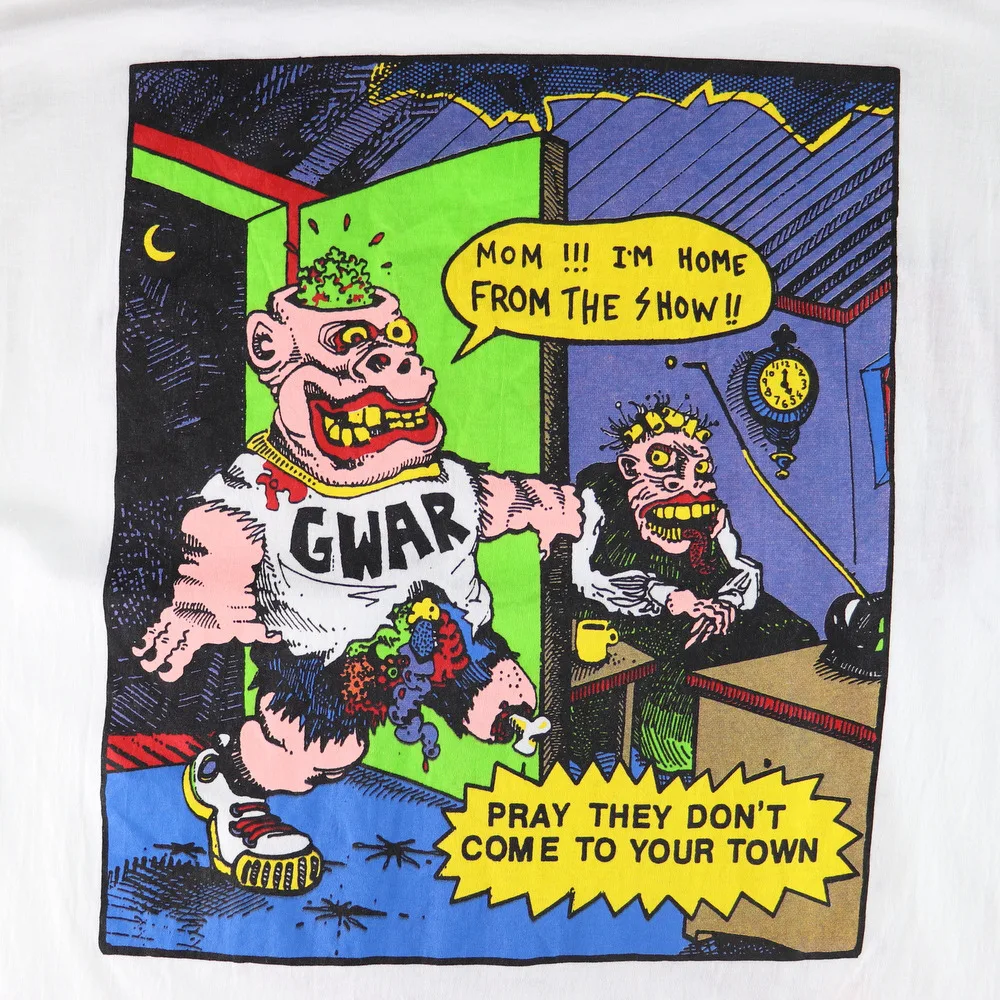 GWAR Pray They Don't Come To Your Town T Shirt Cotton S 4XL