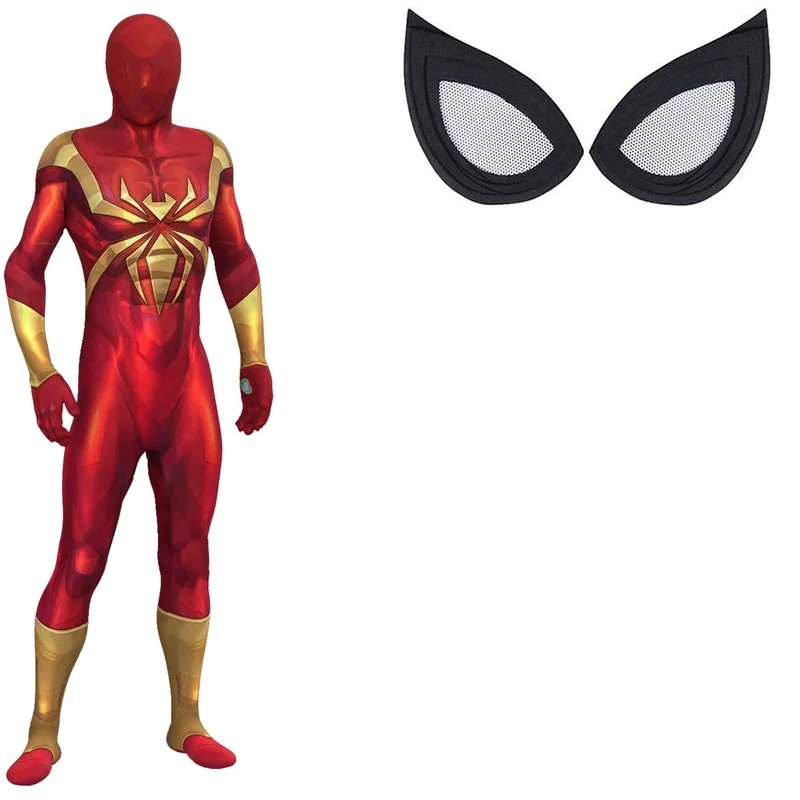 

Iron Spider Jumpsuit Bodysuit Cosplay Costumes Anime Character Halloween Party Performance Costume for Adult Kids hf5]]
