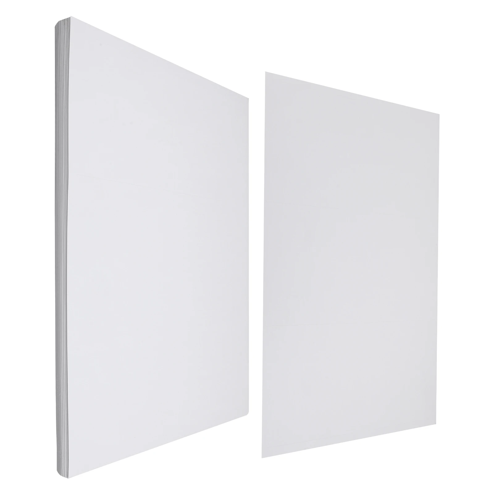 

100 Sheets Self Adhesive Label Paper A4 Water Resistant Printable Labels Sticker Sheets Shipping Labels Adhesive Label Folder