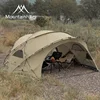 Mountainhiker 용수철 겨울 옥스포드 방수 반구 돔 텐트, 레저 터널, 태양 쉘터 캠핑 반원형 돔 텐트, 15D 2