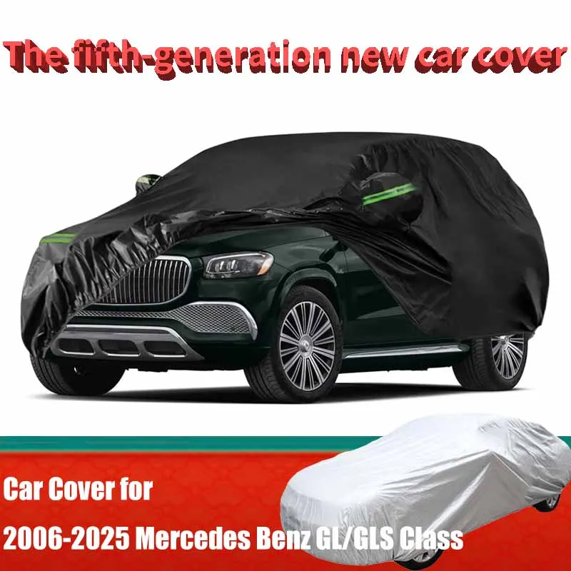 

Car Cover for 2006-2025 Mercedes Benz GL/GLS Class 450 450d Door Windproof Bands for Snow Rain Protection Waterproof