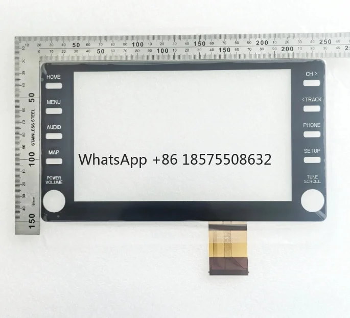 8 Inch 60 Pins Glass Touch Screen Panel Digitizer Lens Sensor For 2022 Toyota RAV4 86140-42580 Car Audio LA080WV7(SL)(03) LCD