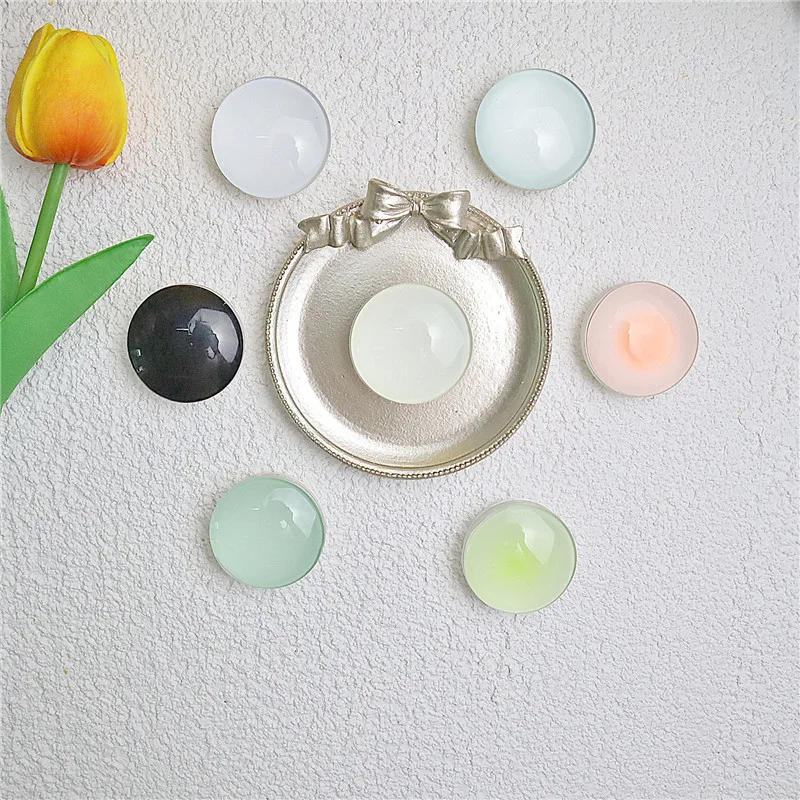 

Cirlce Glass Pure Color Phone Finger Ring Holder Phone Bracket Stand Socket Phone Holder For iPhone 14 15 16 Mobilephone Holder