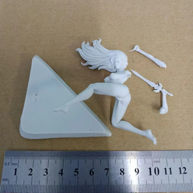 

1/24 Scale Resin Figure Fighting Girl Nsfw two versions Assemble Model Kit Unassembled and Unpainted 3D Statue toy