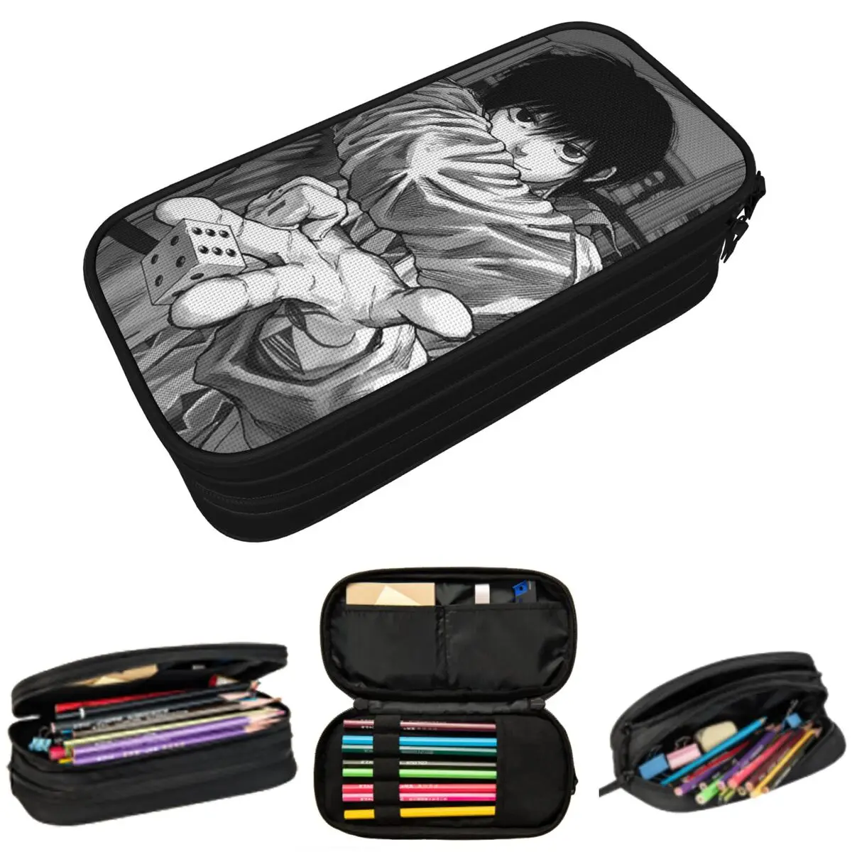 

Пенал для карандашей в стиле аниме Sakamoto Days, подарок для студентов, коробка для ручек, сумка для канцелярских принадлежностей, сумка-держатель для ручек