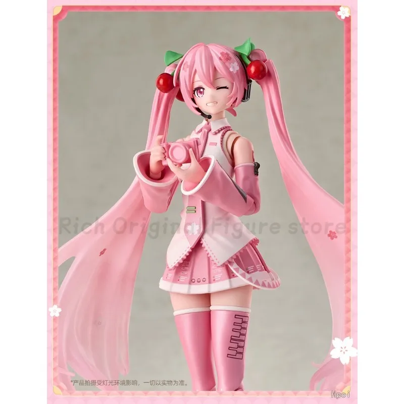 【Na Stanie】 Oryginalna Figurka Anime BLOKEES Miracle Cherry Blossom Future Hatsune Miku Model Zabawka do Składania