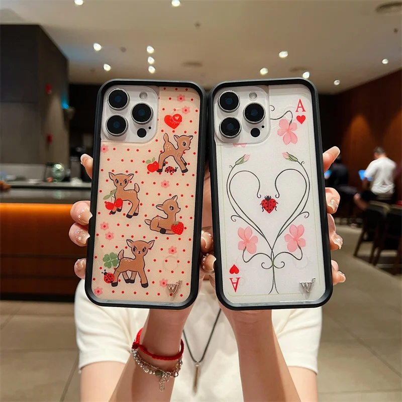 Wildflower Orchid Lila Moss Phone Case For iPhone 17 16 15 14 13