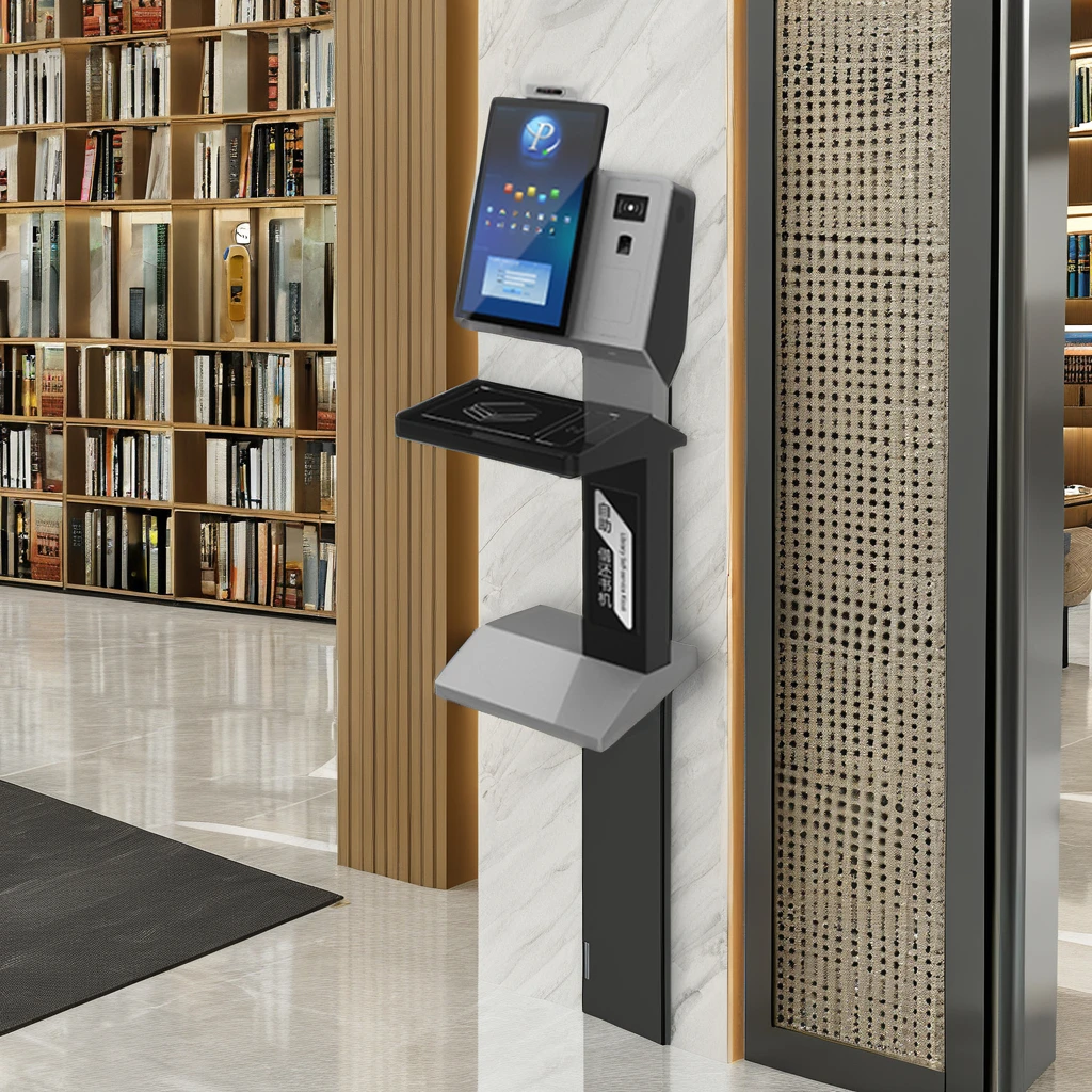 13.56Mhz  Self Service Borrow Return Books Terminal Library Manage Android/Windows Wifi Smart Library Machine For Librarian