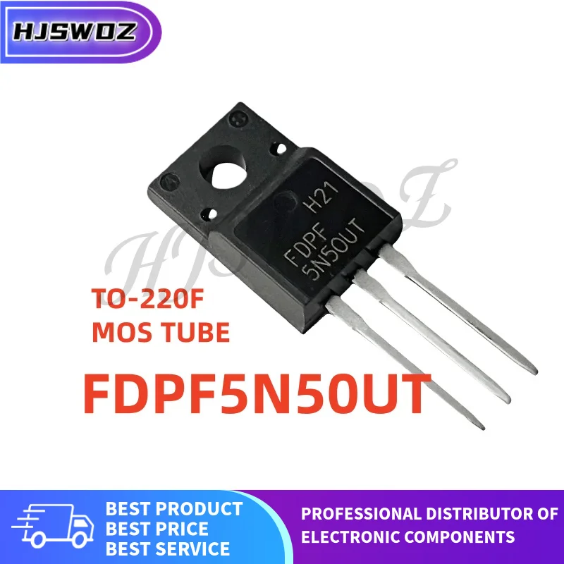 10PCS TO-220F FDPF5N50UT FDPF10N60NZ FDPF15N65 FDPF16N50 FDPF33N25T FDPF12N60NZ FDPF7N50U FDPF18N50T