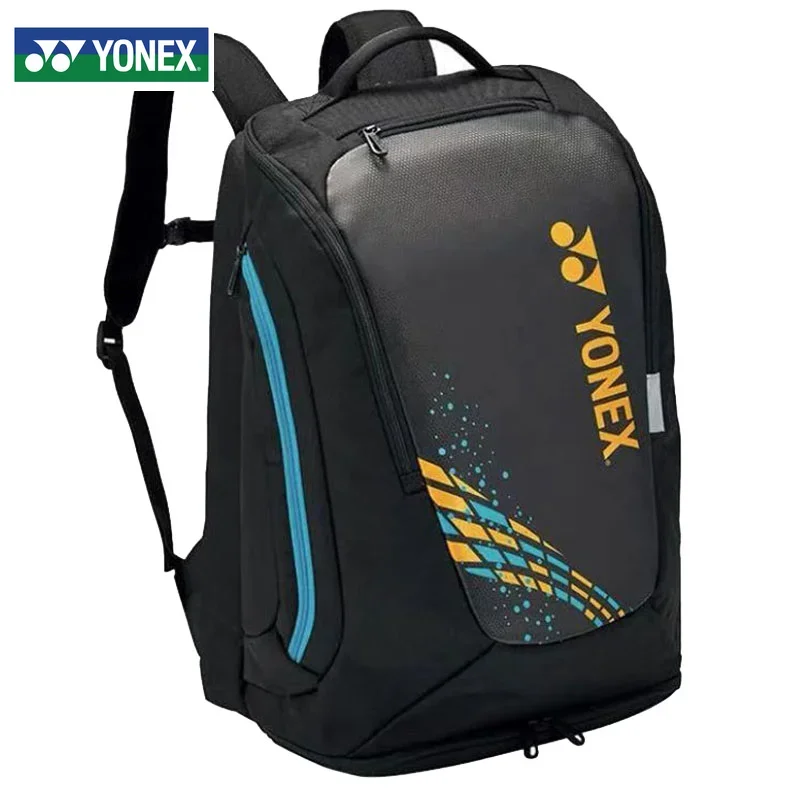 YONEX Brand Original Badminton Bag Tennis Backpack Fashion Sports Large Capacity Hold 3 Rackets for Professional Match Training