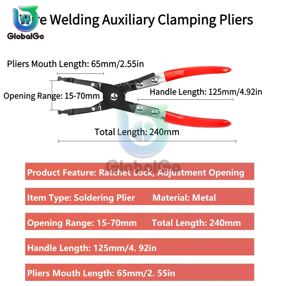 Universal Car Vehicle Soldering Aid Pliers Hold 2 Wires Innovative Car Repair Tool Garage Tools Wire Welding Clamp