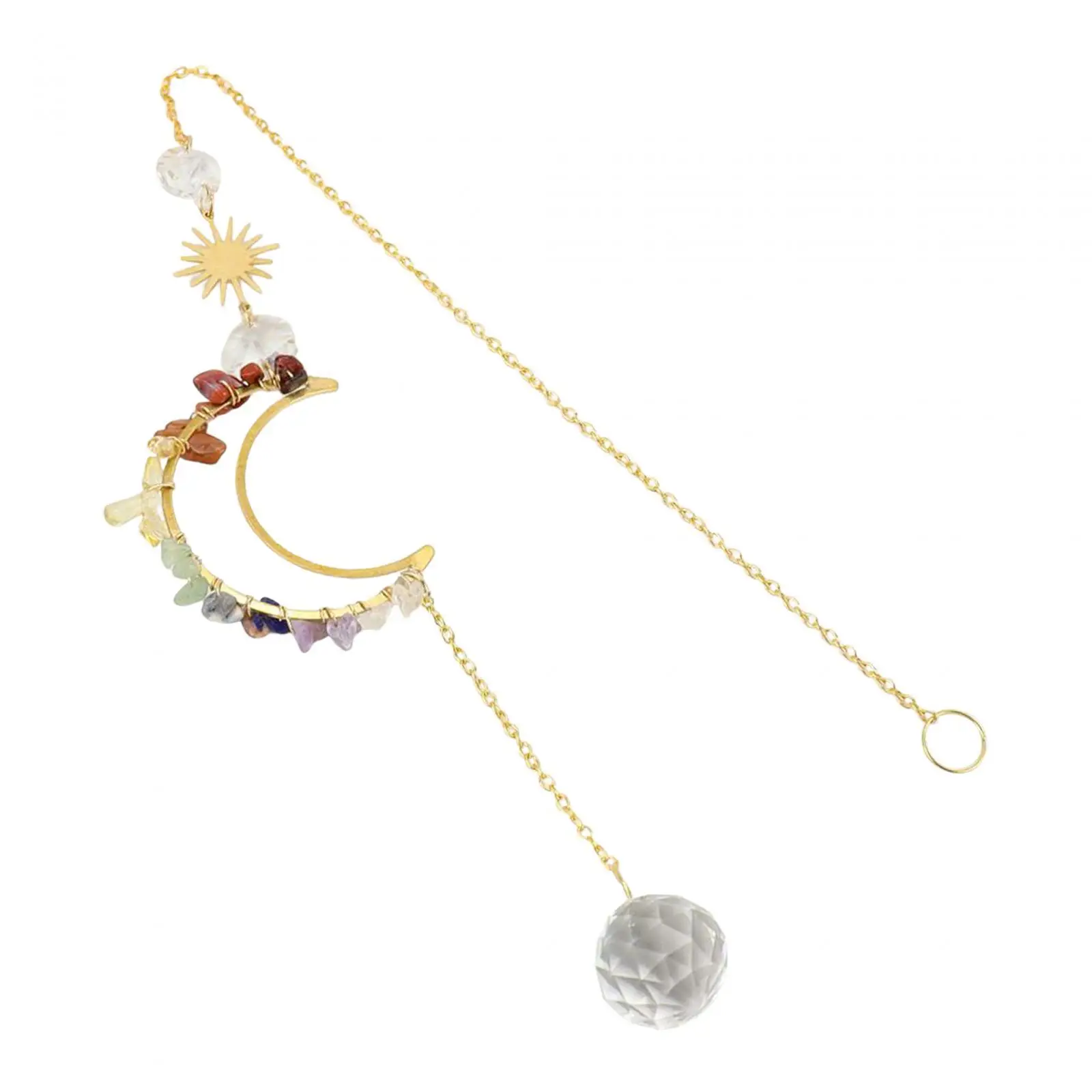 Moon Pendant, Window Hanging Pendant, Aesthetic Ornament Decorative Wall Hanging