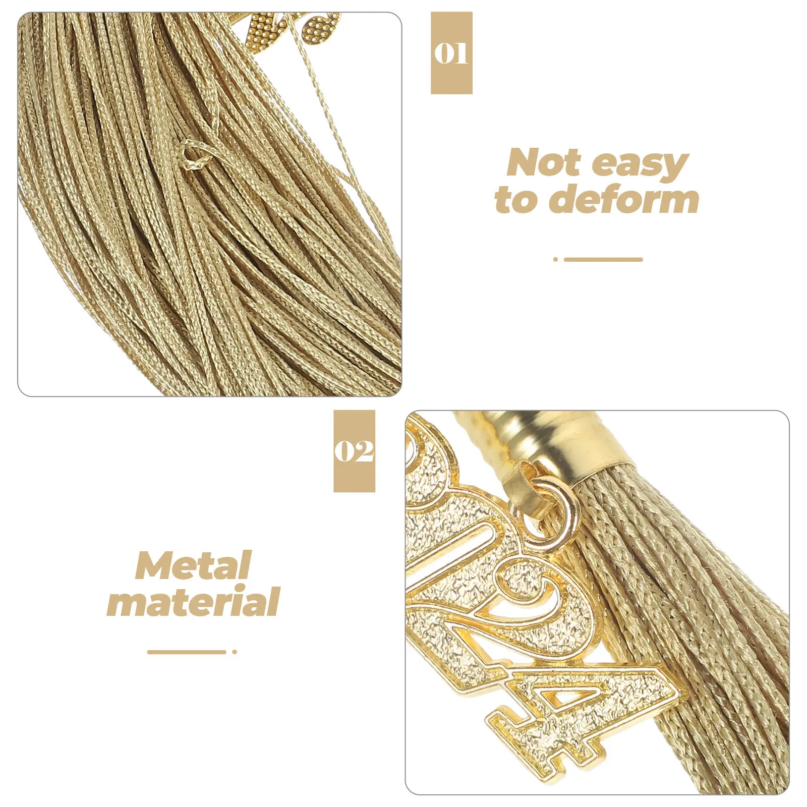 

Doctoral Cap Tassel 2024 Graduation Photo Charm Decorations Memorial Pendant Ornaments Topper Special Occasion Accessories