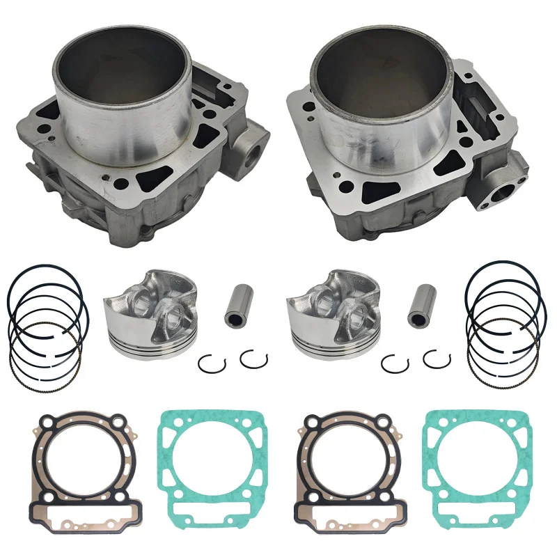 Front Rear Cylinder Piston Gasket Kit 91mm Bore for BRP Commander Maverick Outlander 1000 ATV UTV Parts 420623566 420623568