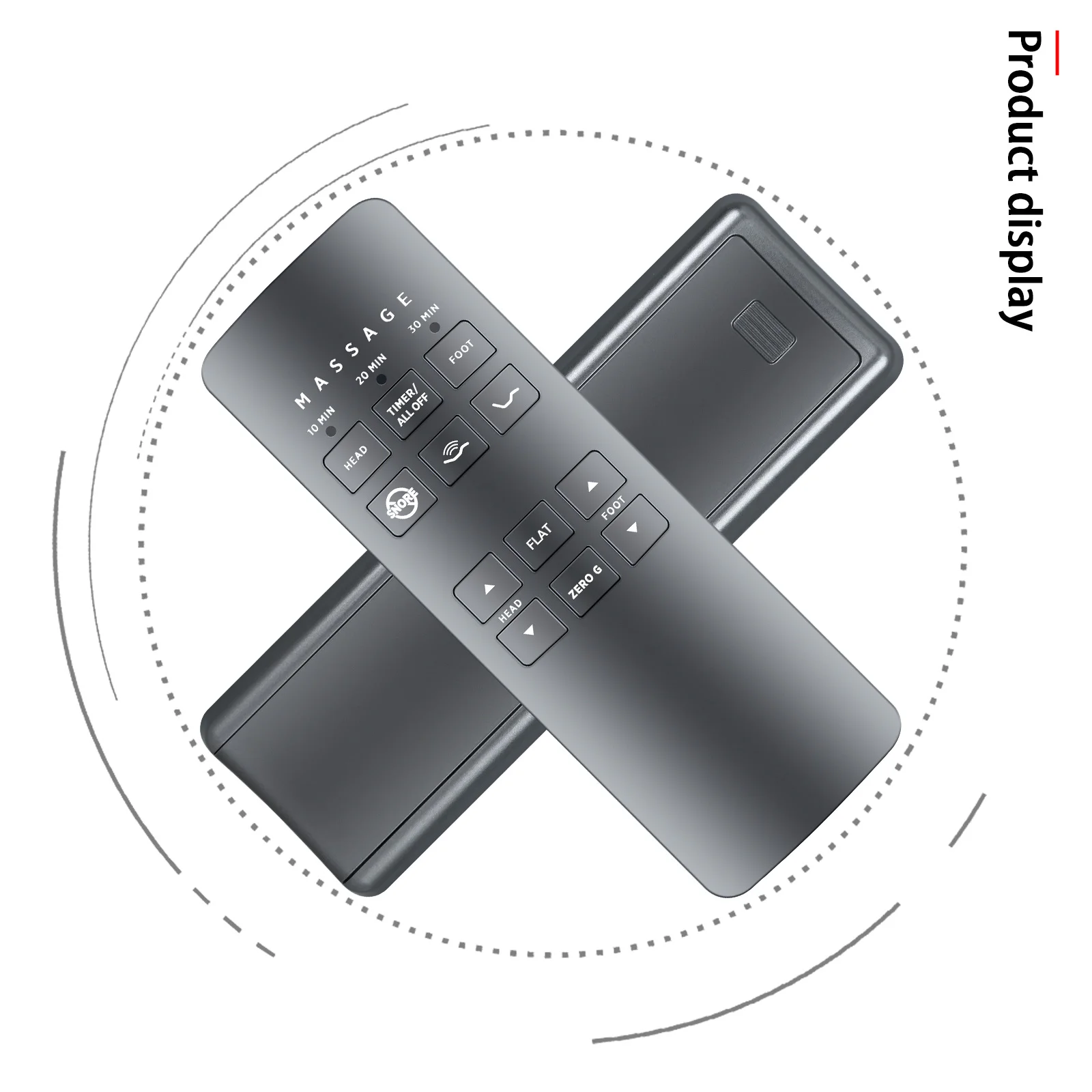 جهاز تحكم عن بعد جديد لـ TEMPUR-PEDIC ​ JLDK.27.03.06 RF258B وسرير تدليك قابل للتعديل