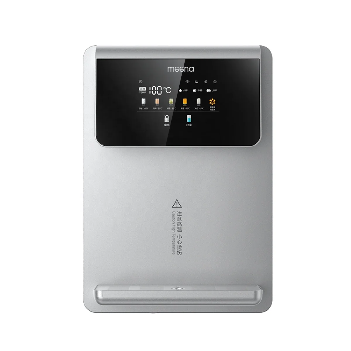 

High Efficiency Electric Water Dispenser Instant Heat Touch Screen Cold & Hot Wall-Mounted & Desktop Installation