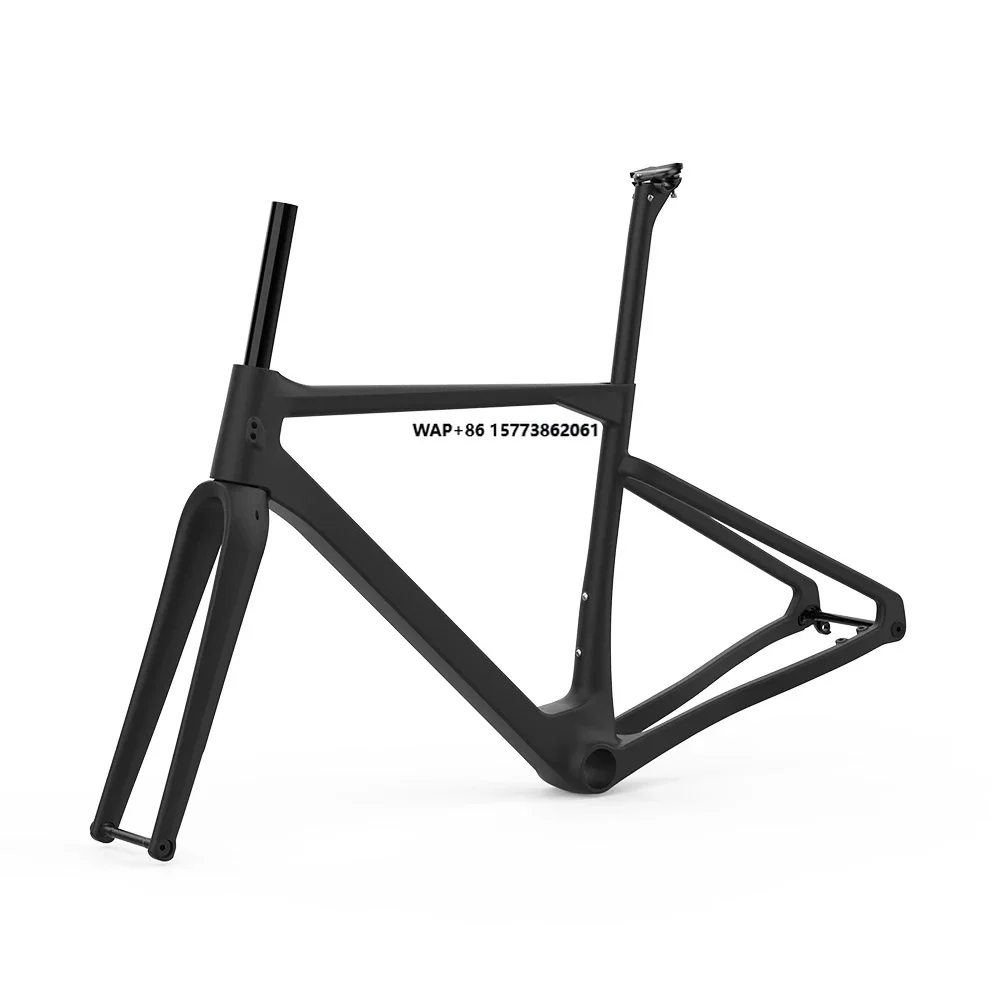 

Carbon Fiber Gravel Bike Frame 700C Bicycle Wheels Disc BB386, 650B Carbon Road Bike Frameset