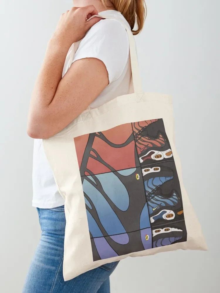 

max plus tn print Tote Bag tote bags aesthetic Big bag women supermarket folding bag reusable shopping