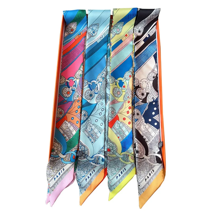 الأوشحة الحريرية المربعة الأوشحة المربعة المخططة حماة طوق القميص العلاقات الأوشحة الحريرية والأشرطة العصابات الشعر وأشرطة الحقائب