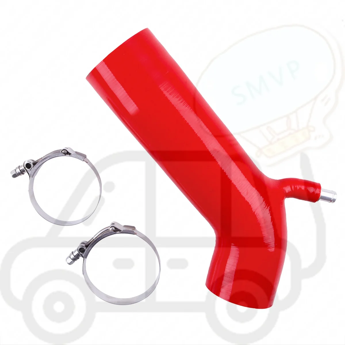 

1PC For 2001 2002 2003 2004 2005 Lexus IS300 I6 3.0L Car Tools Silicone Hose Induction Air Intake Pipe Tube W/ 2 T-Bot Clamps