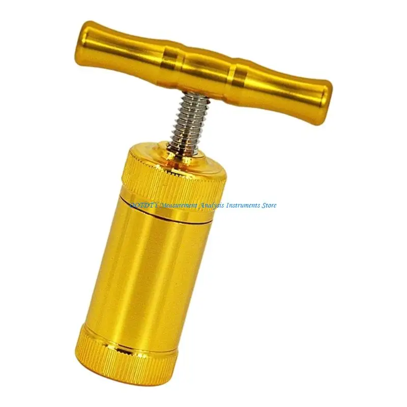 367D Premium Aluminum Spices Grinder Accessories With Comfortable Handle For Precise Pressing