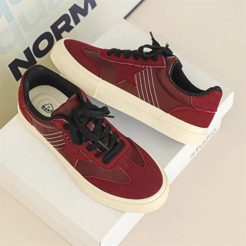 New Men's and Women's Fashion Trendy Star Sports Board Shoes Lightweight, Versatile, Durable, Low Top Vulcanized Shoes Size39-44