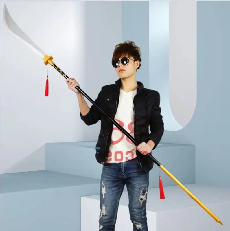 

Inu X Boku SS Shirakiin Ririchiyo аниме косплей длинный реквизит с мечом 86 дюймов аксессуар для Хэллоуина и Рождества