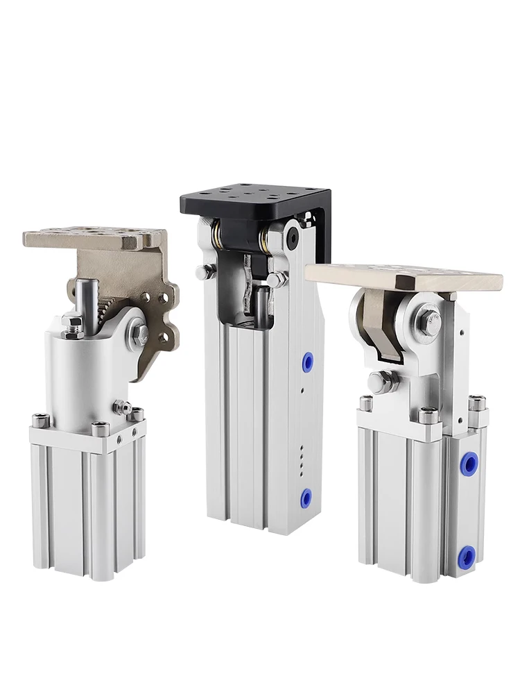 Pneumatic Lever Cylinder Manipulator Accessory Fixture Side Pose Group FCZ32/40-45L Rotate 90 Degrees Turn Cylinder